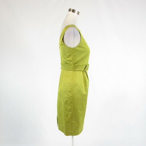 Paule Ka avocado green sheath dress IT40 6 - Picture 5 of 8